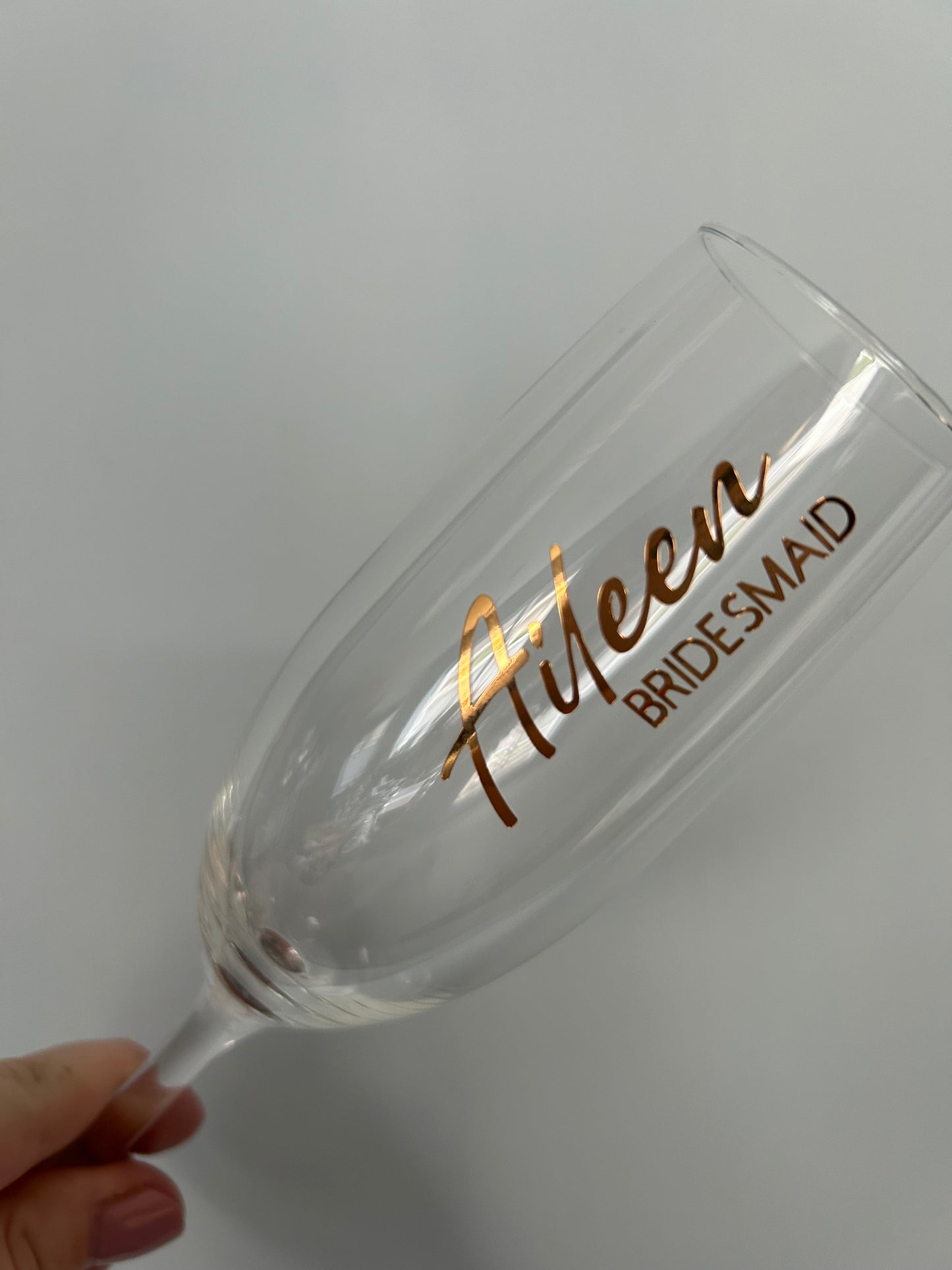 Bridal Party Champagne Flutes