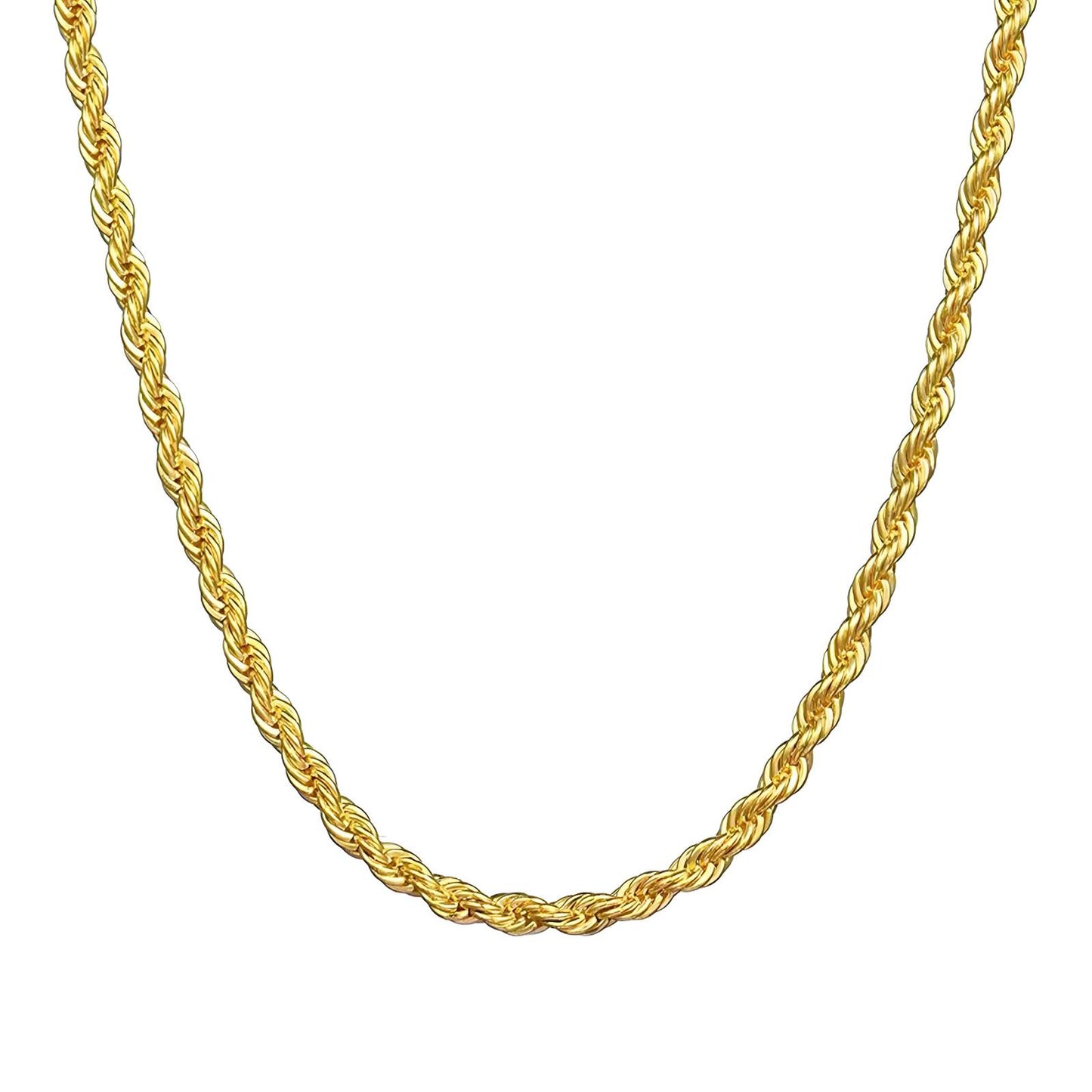Twisted Gold Chain