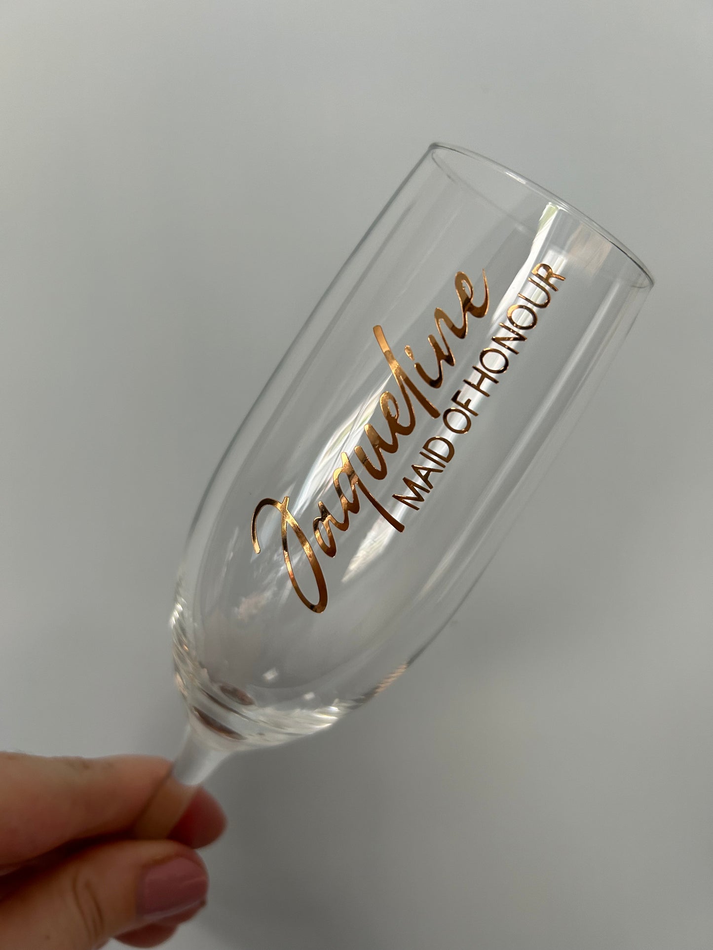 Bridal Party Champagne Flutes