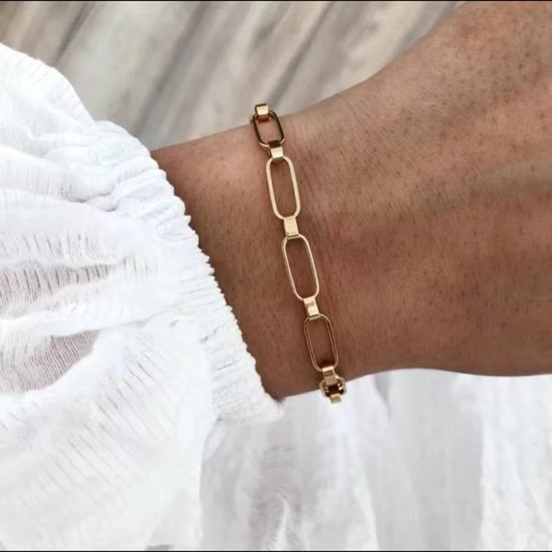 Gold Link Bracelet