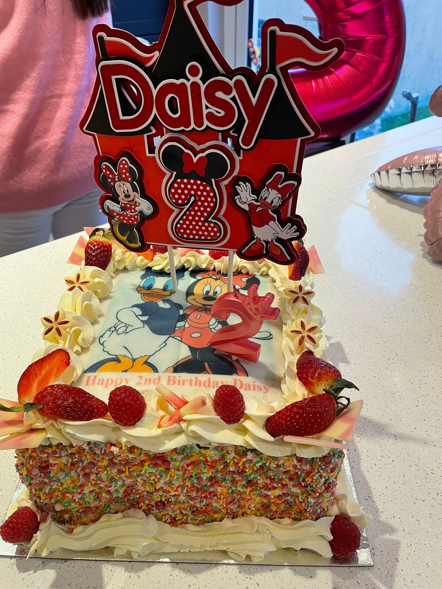 Minnie & Daisy Cake Topper