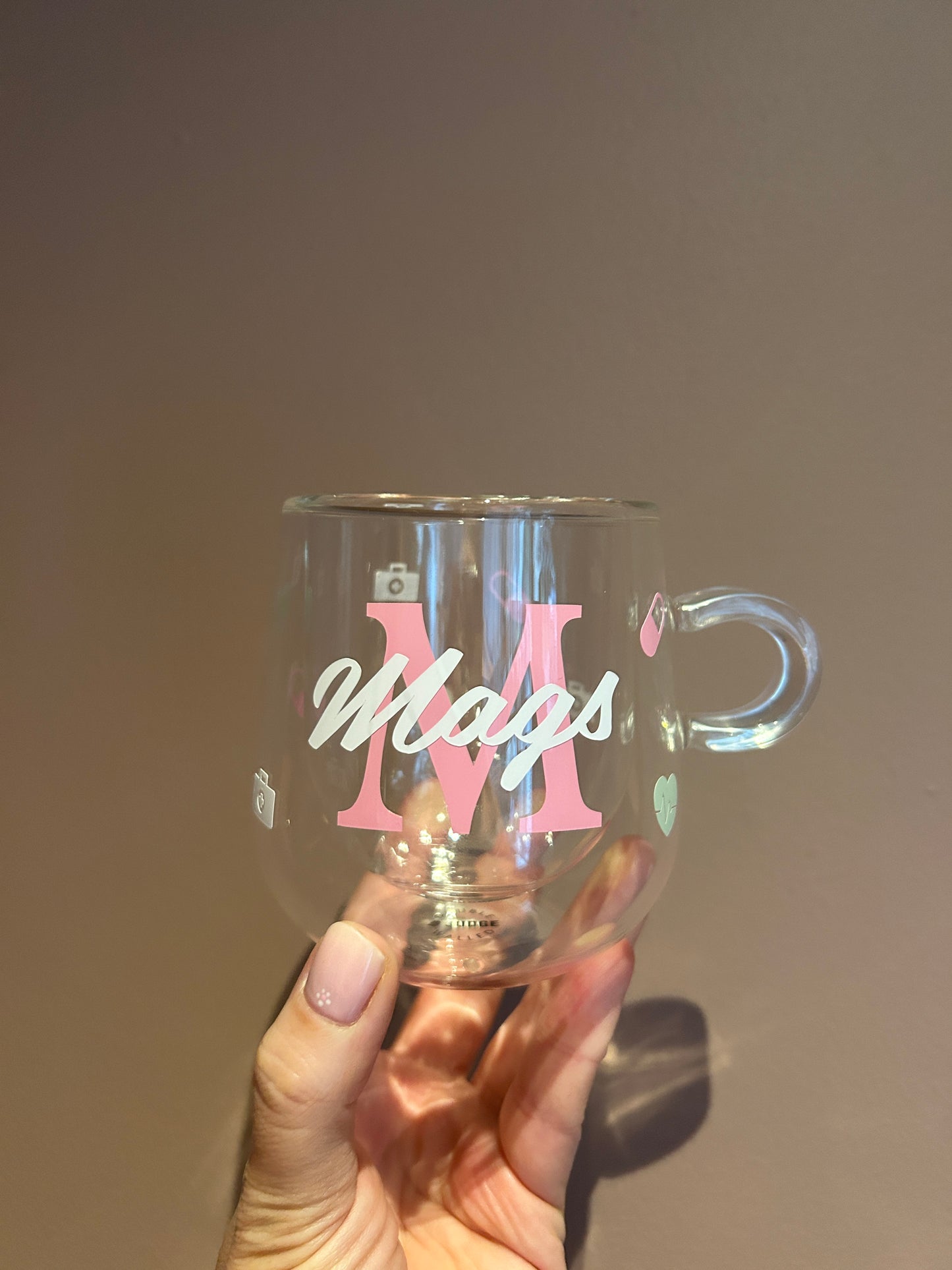 Healthcare Workers Double Walled Glass Mug