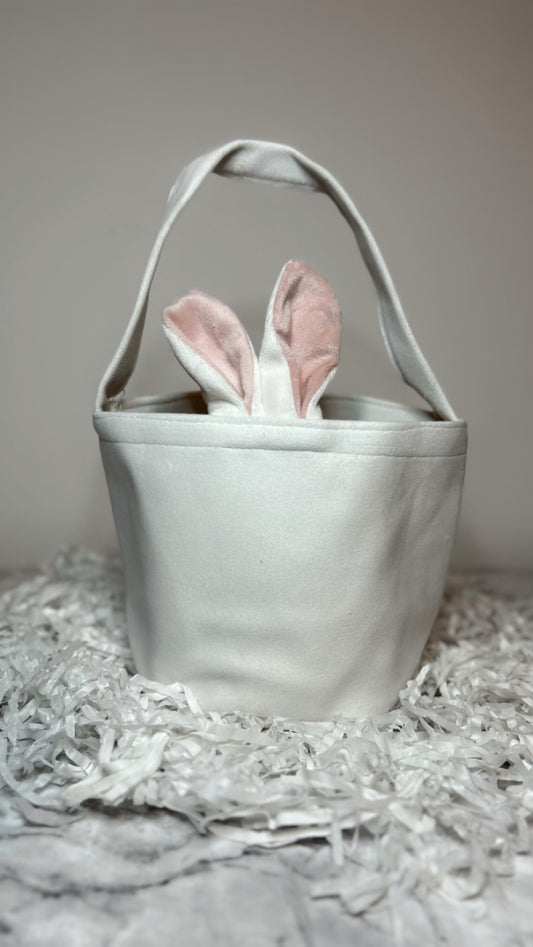 White Easter Baskets