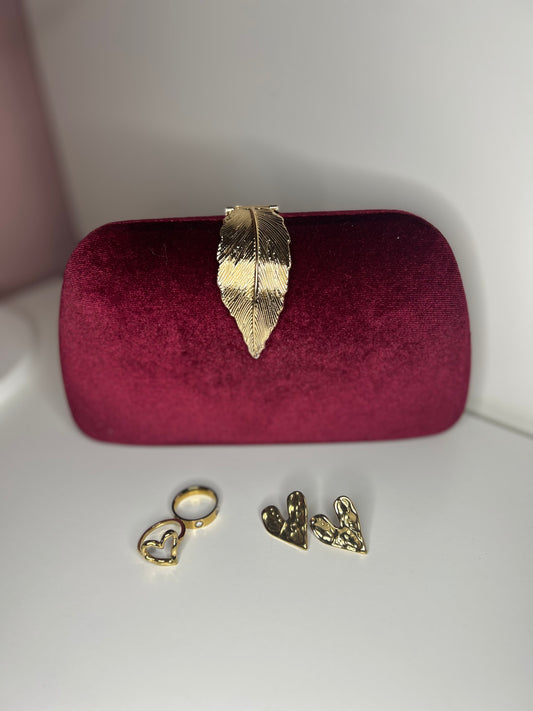 The Ophelia Bag - Crimson