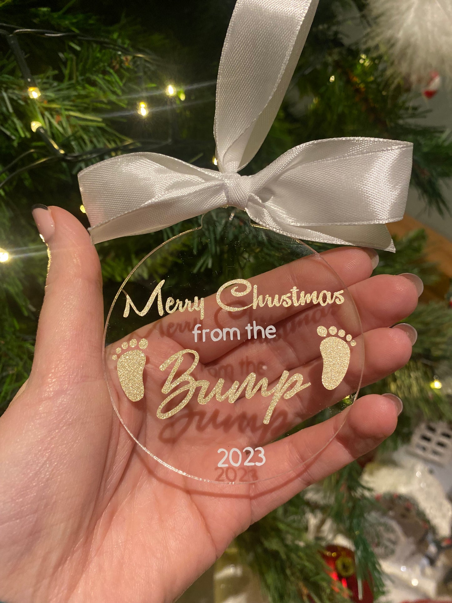 Bump Christmas Bauble