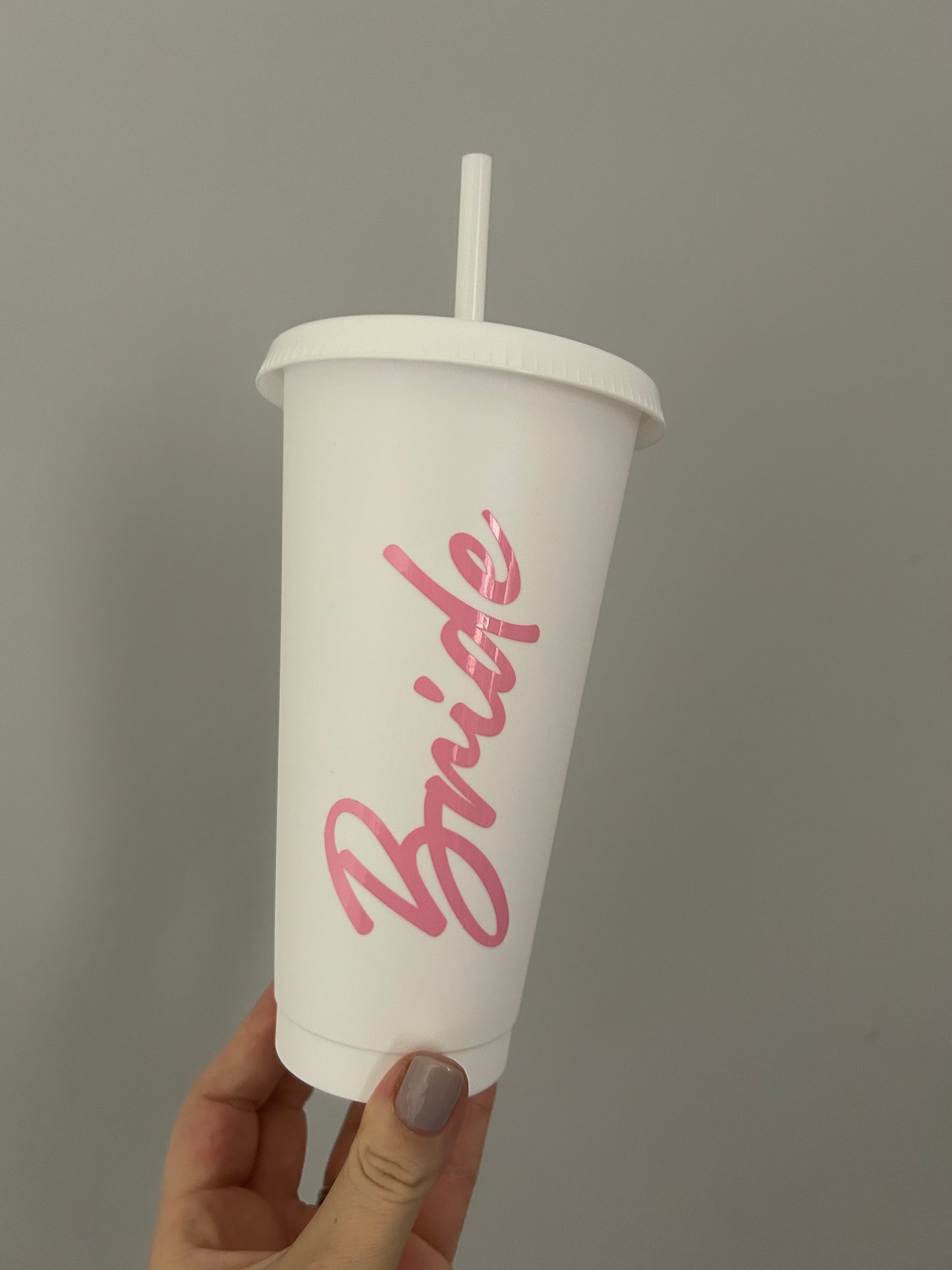 Bride Cold Cup Pink