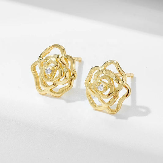 Rosie Gold Studs