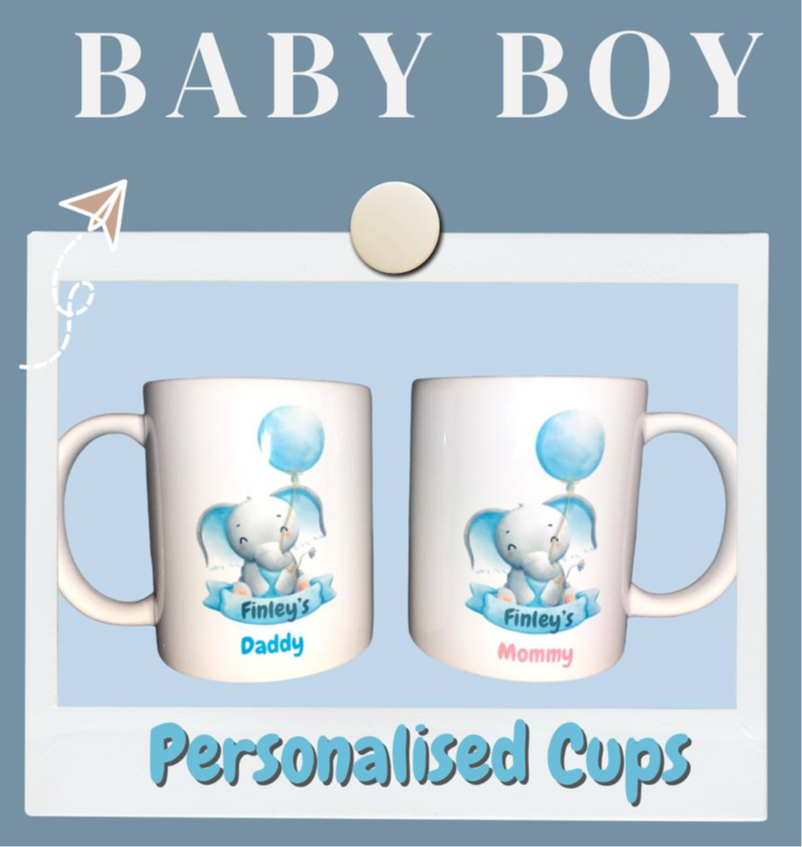 Baby Boy Mummy & Daddy Mug