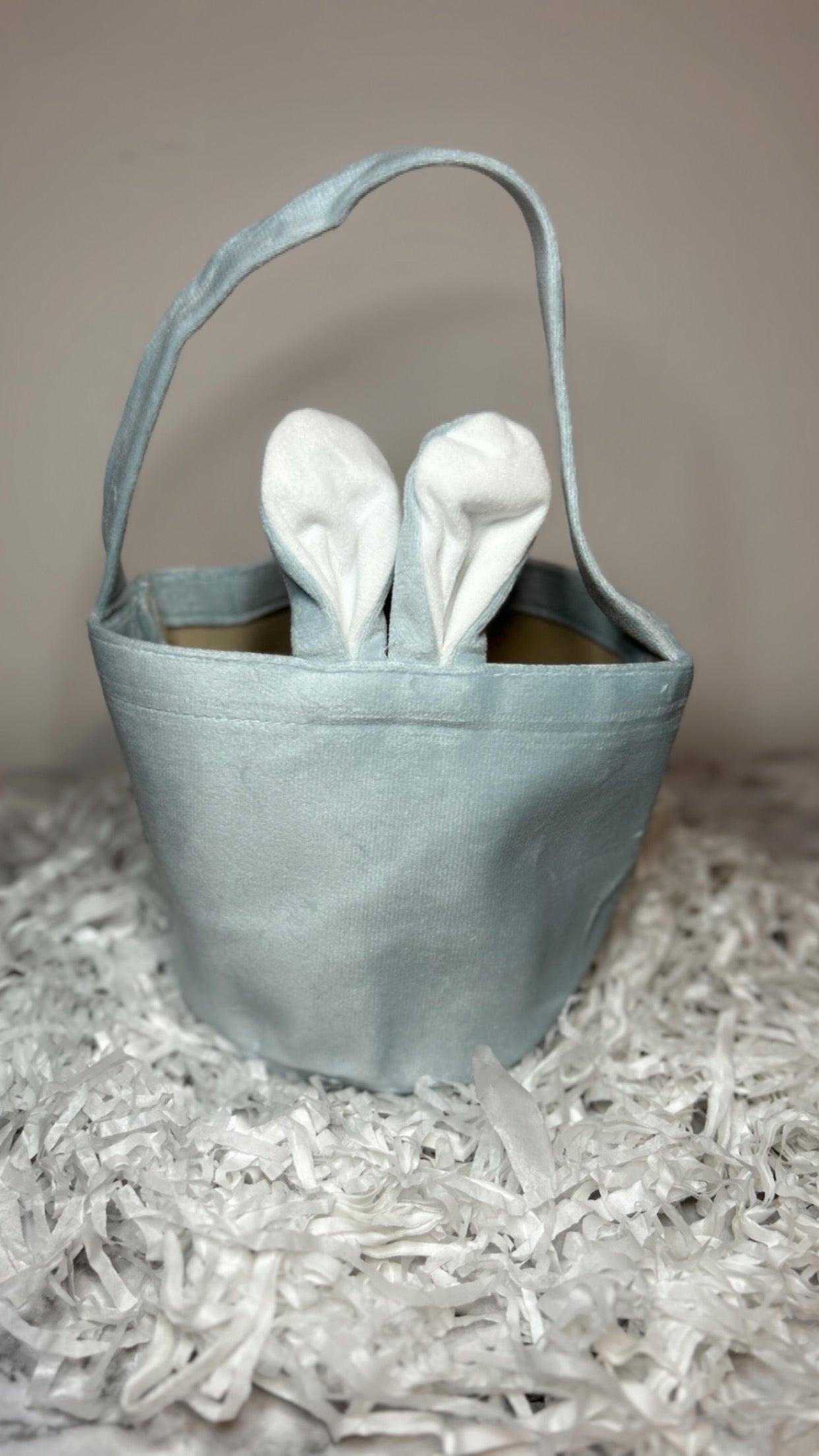 Blue Easter Basket