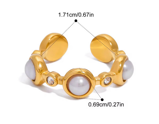 Ivory Adjustable Ring