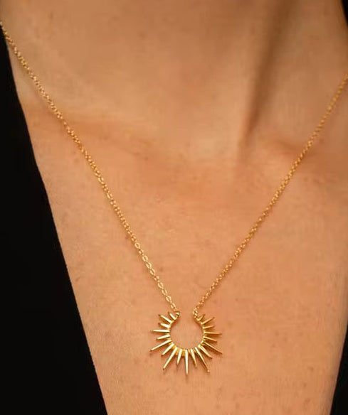 Radiant Halo Necklace