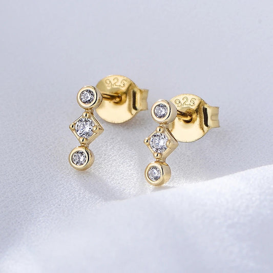 Mini Drop Gold Studs