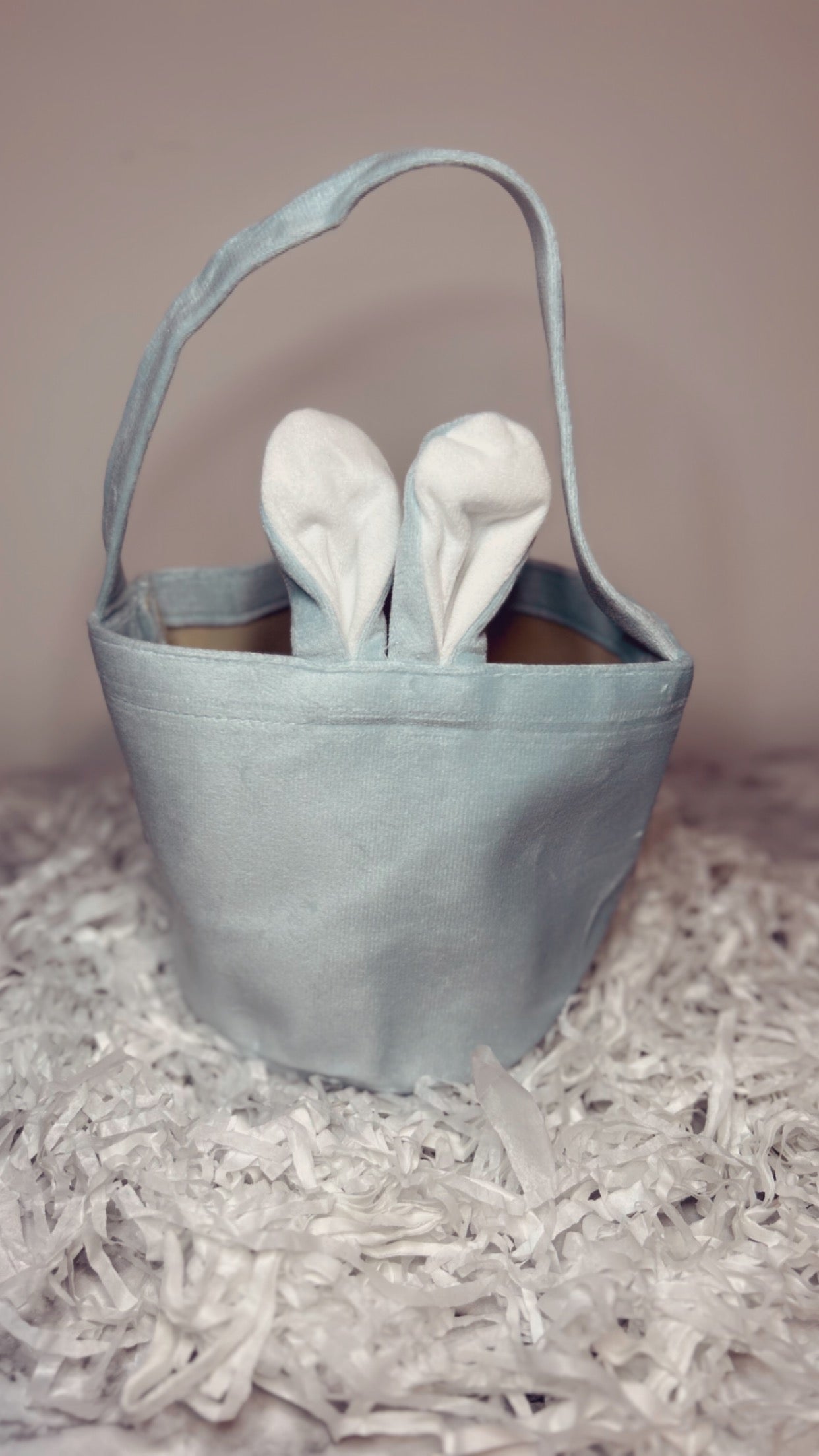 Blue Easter Basket
