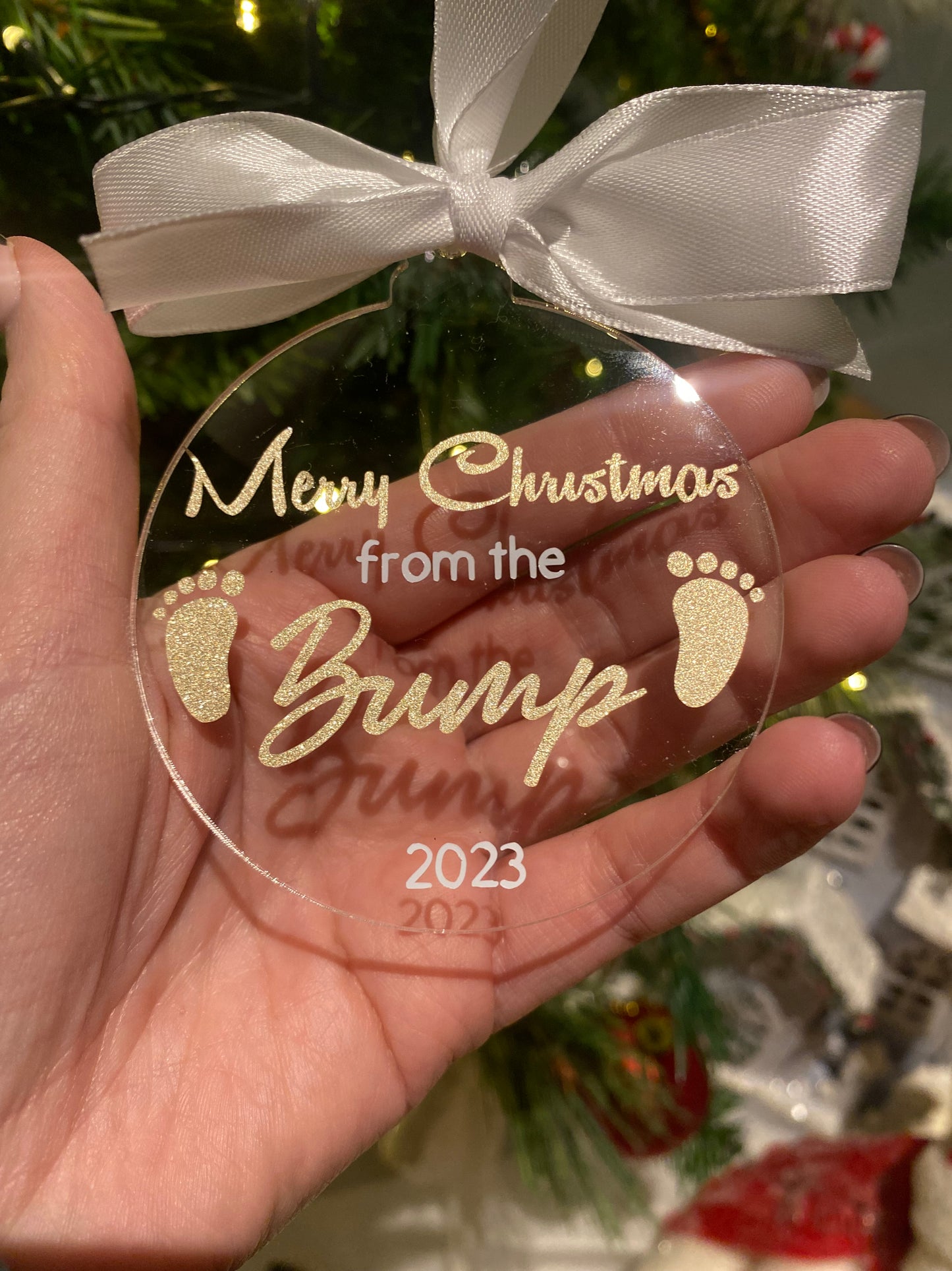 Bump Christmas Bauble