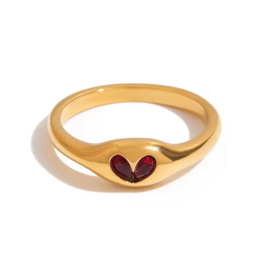 Scarlet Heart Ring