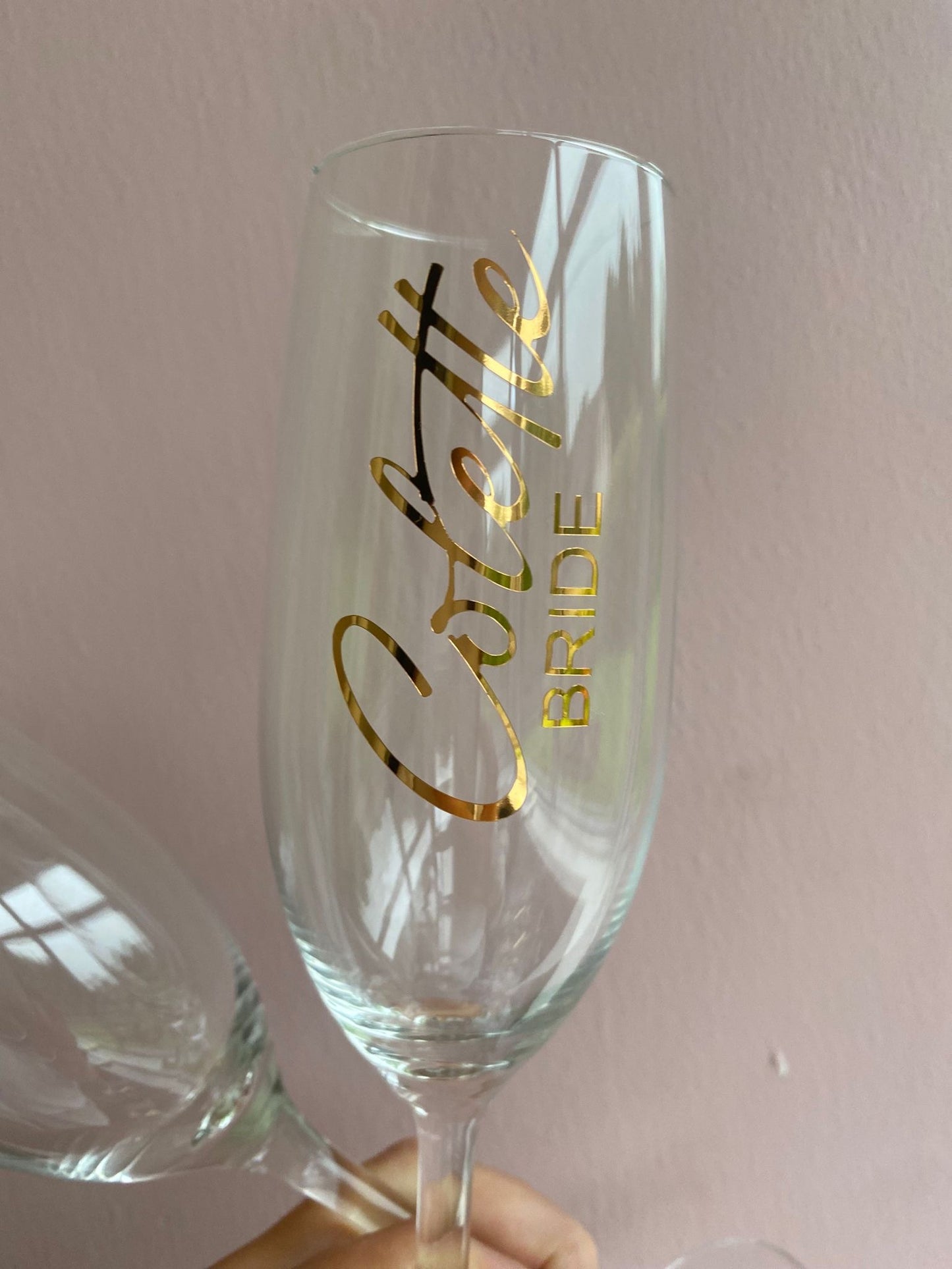 Bridal Party Champagne Flutes
