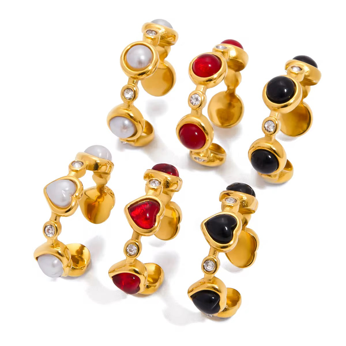 Ebony Adjustable Ring