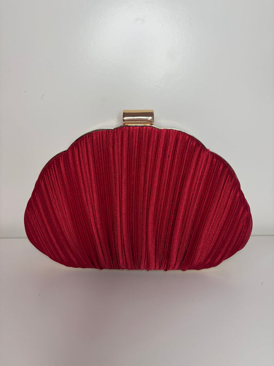 The Oceana Clutch - Burgundy