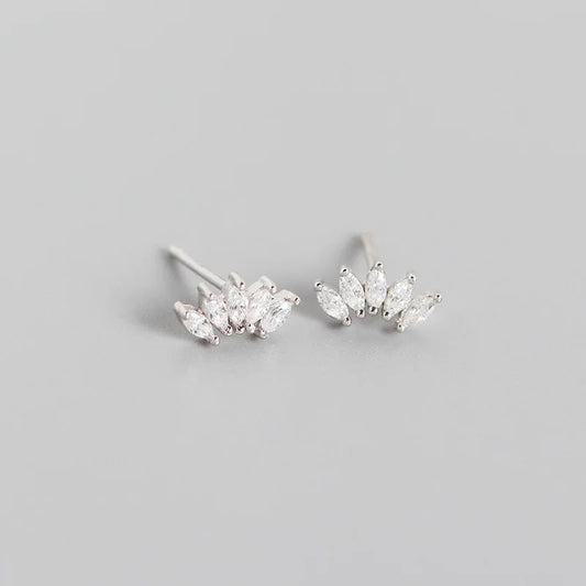 Tara Silver Studs