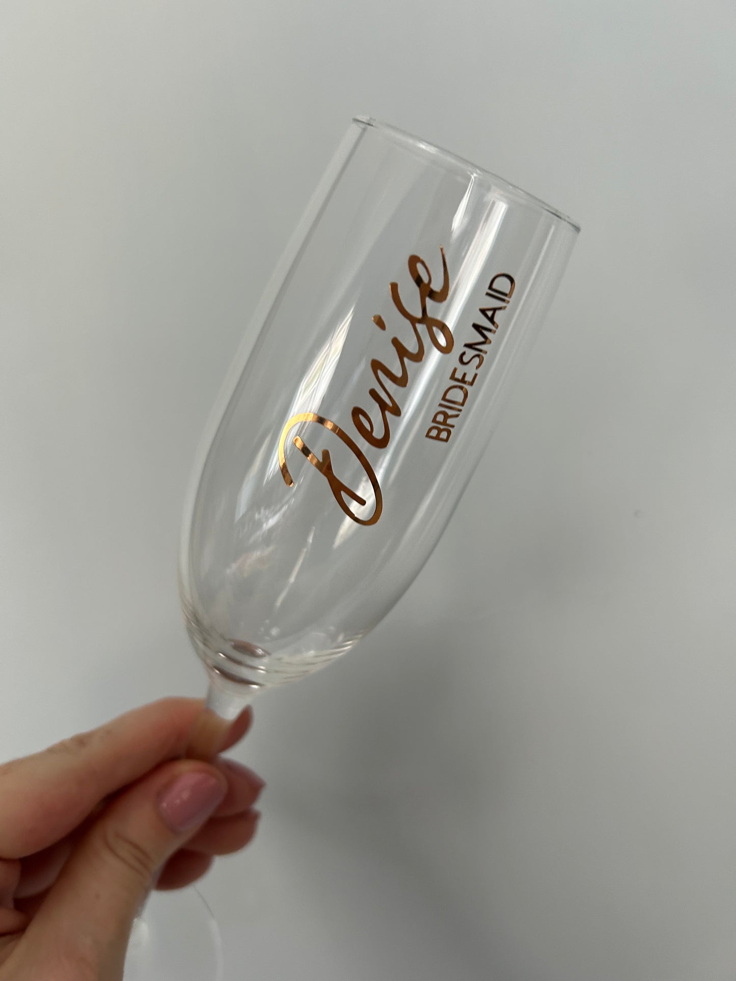 Bridal Party Champagne Flutes
