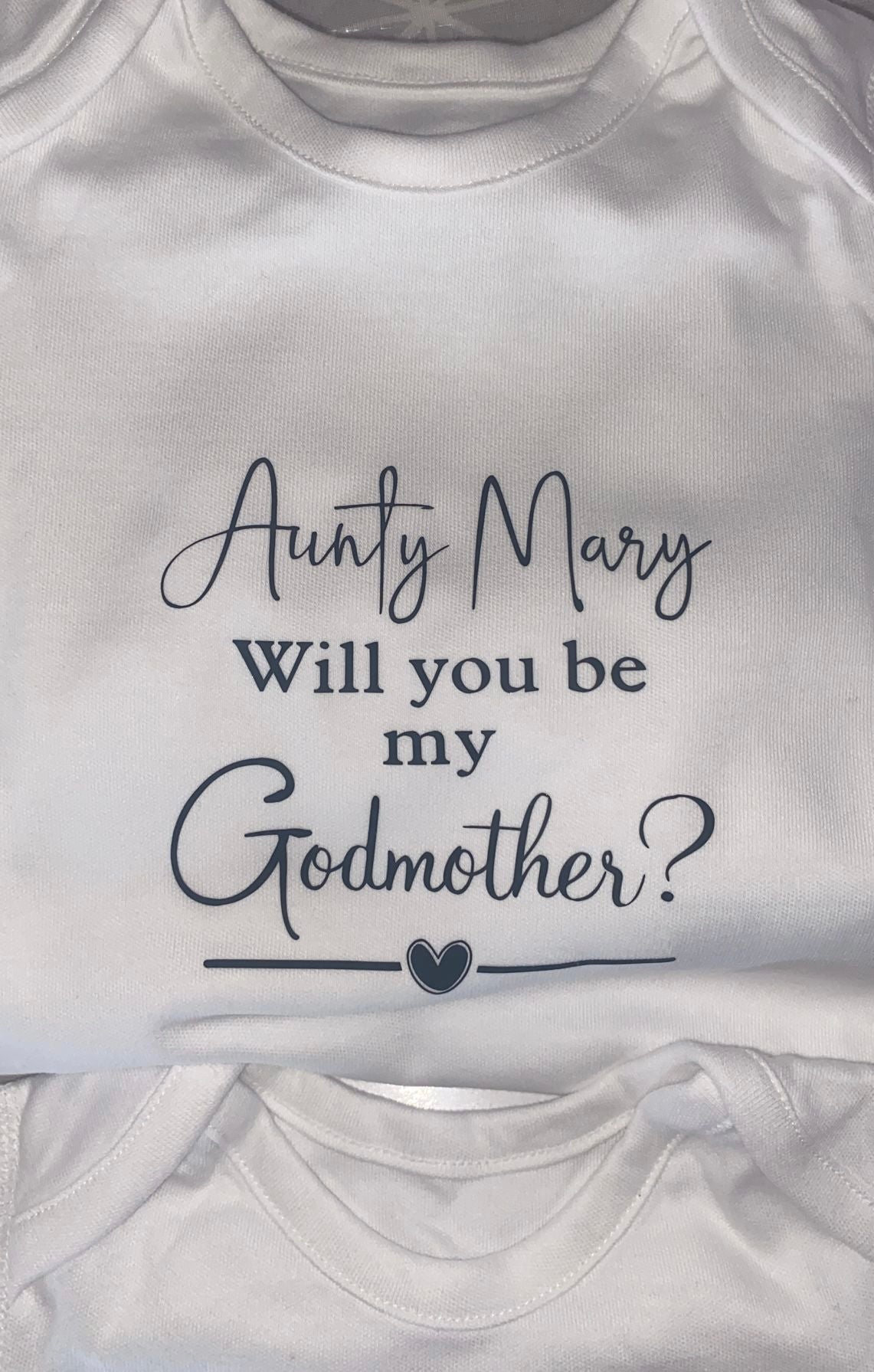 Godparent Proposal Vest