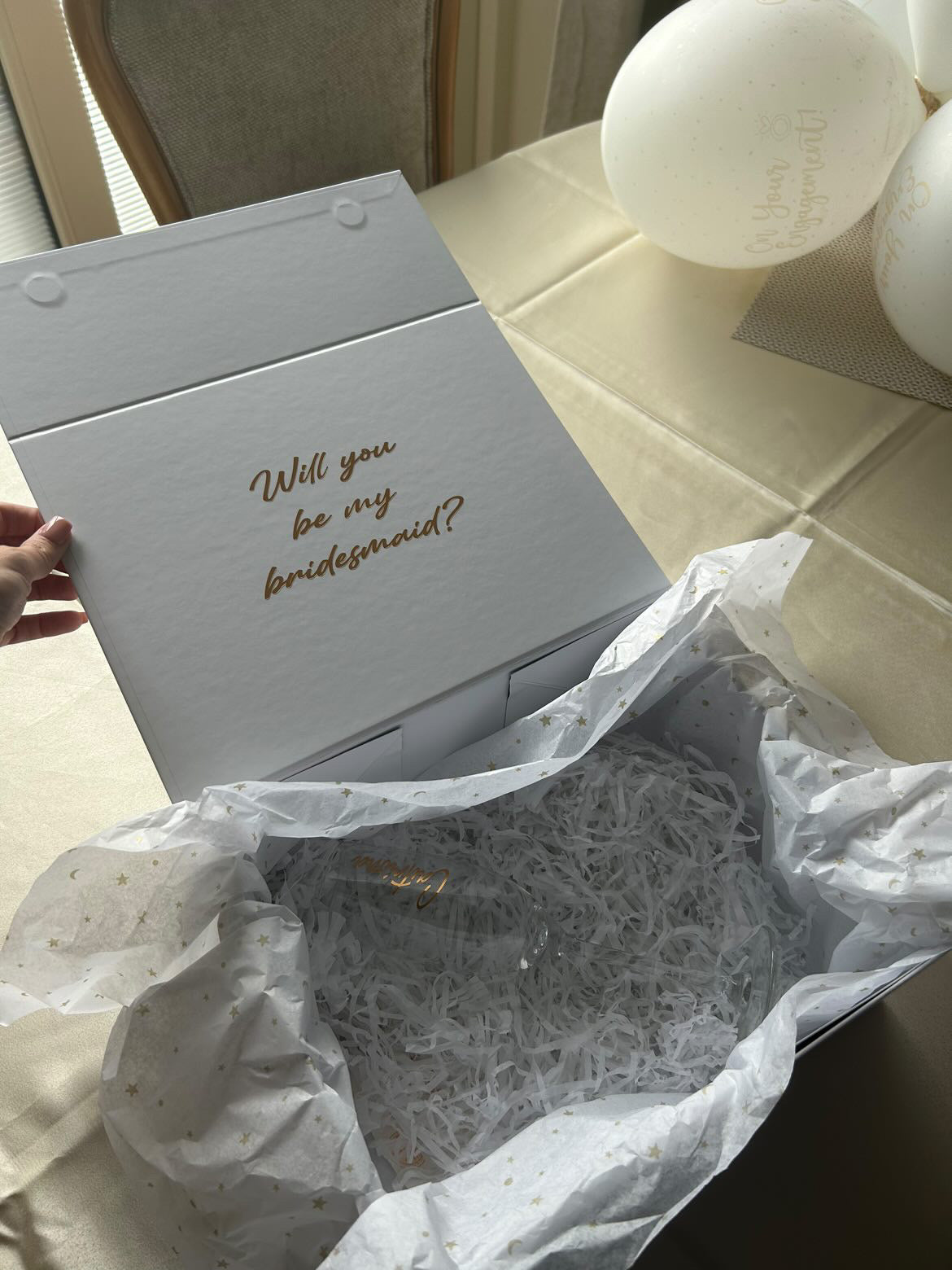 Bridal Party Proposal Box