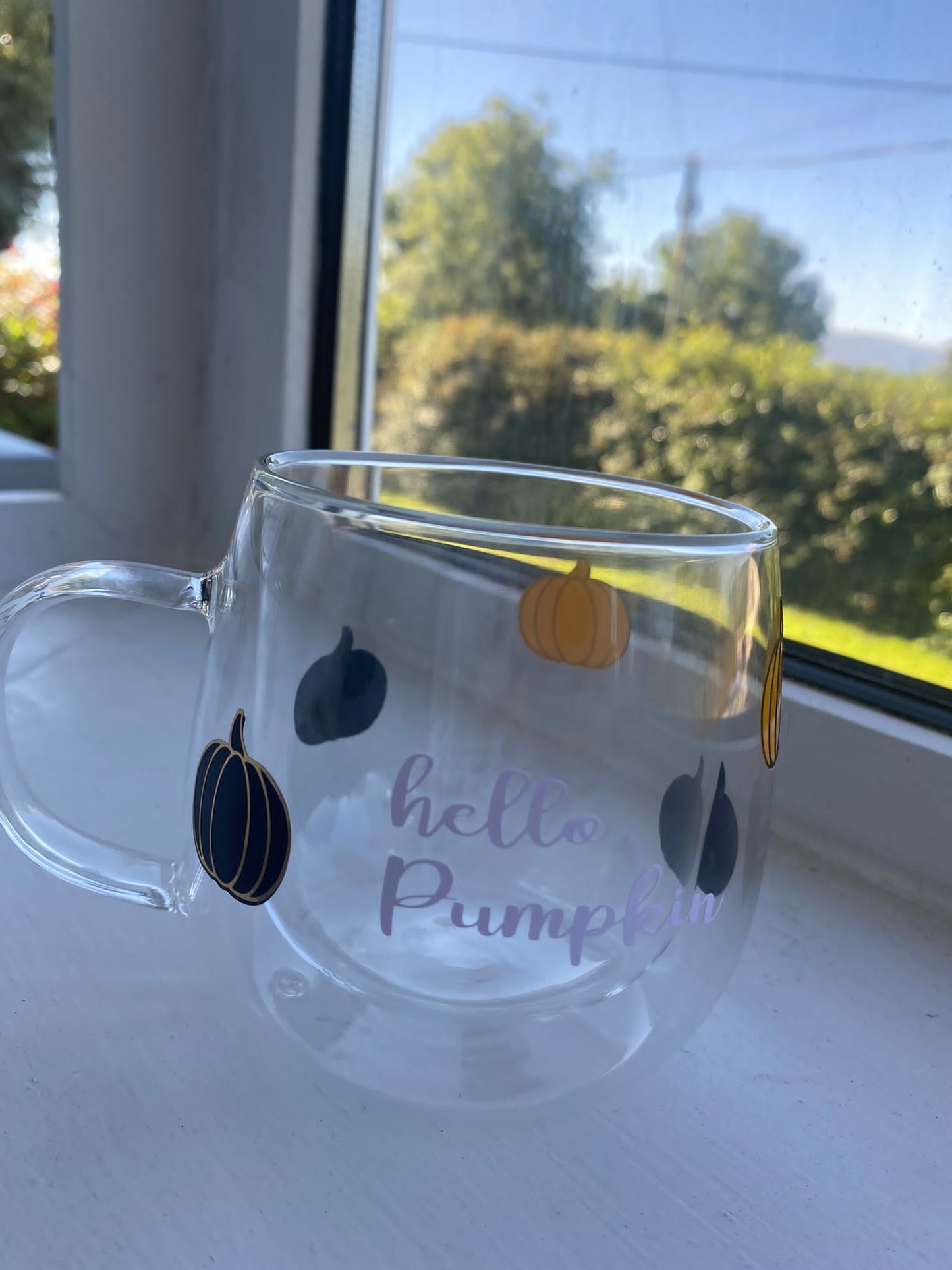 Hello Pumpkin Halloween Mug