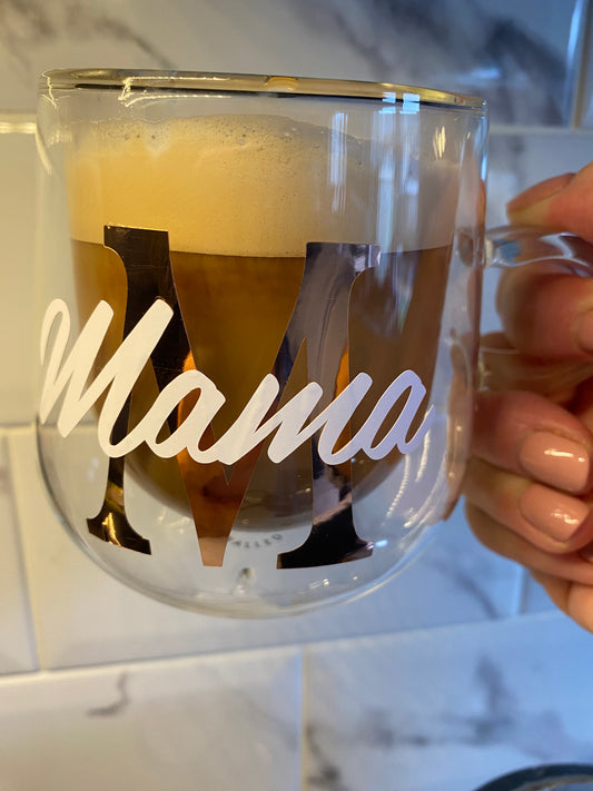 Mama/Mom Double Walled Mug