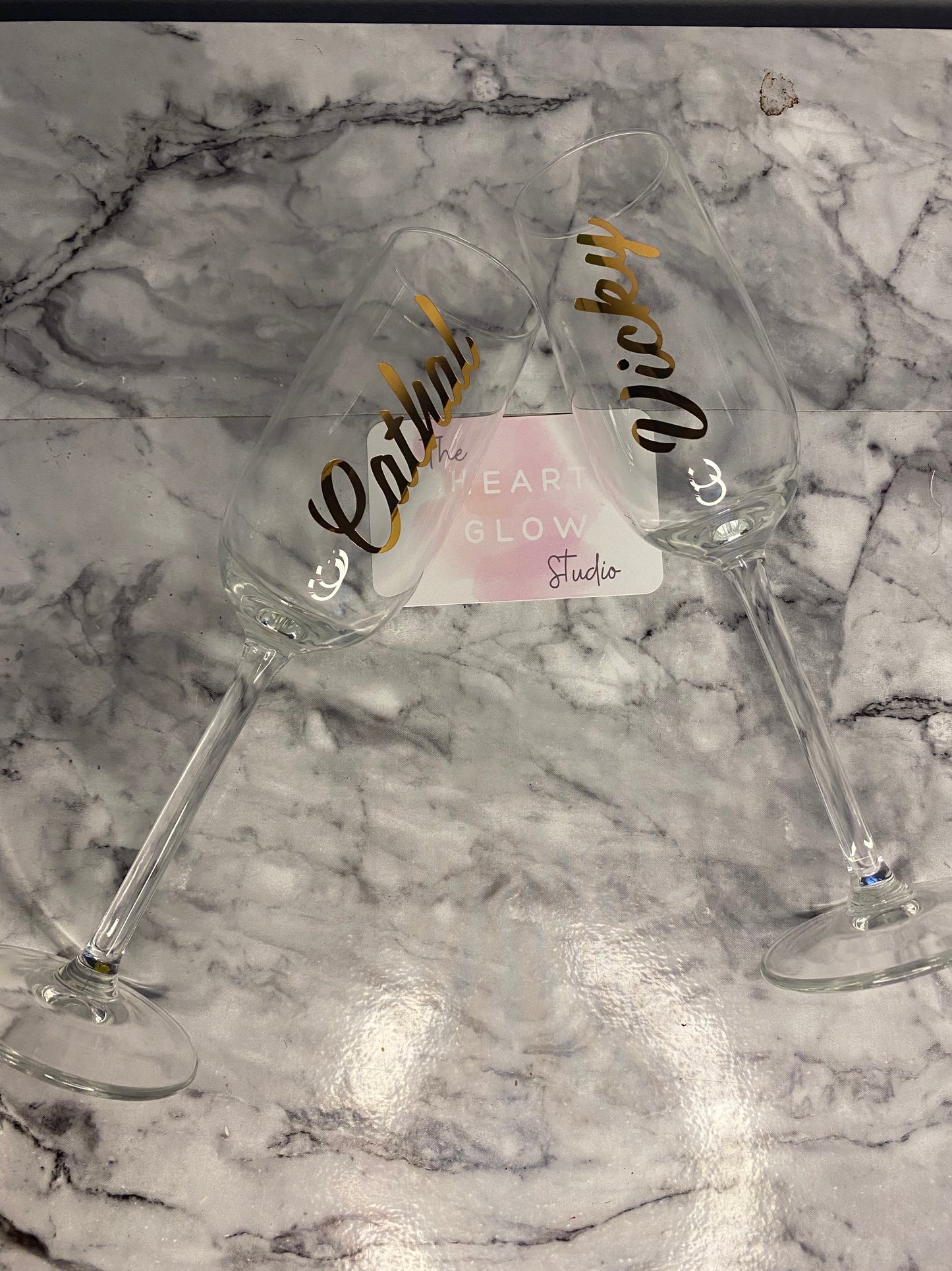 Engagement Champagne Glasses