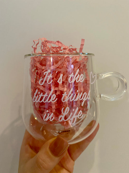 It’s the Little Things Double Walled Mug